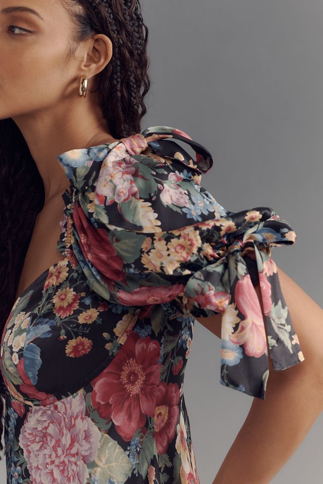 Selkie Plus Puff-Sleeve Midi Dress #3