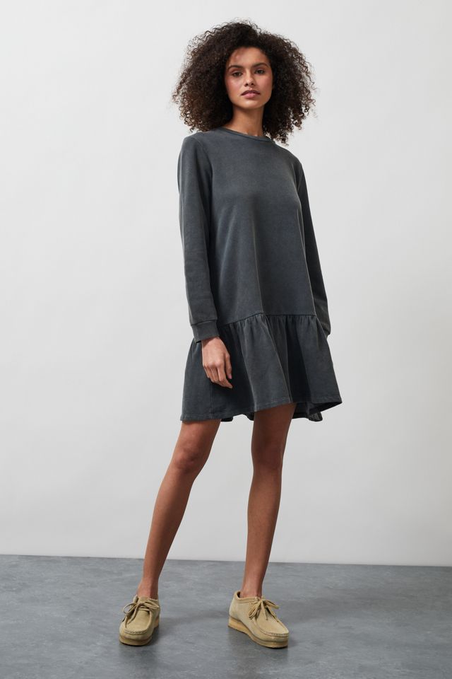 Ruffled Sweatshirt Dress #2