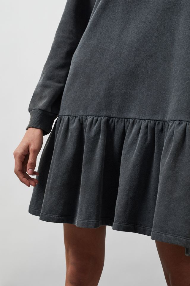Ruffled Sweatshirt Dress #3