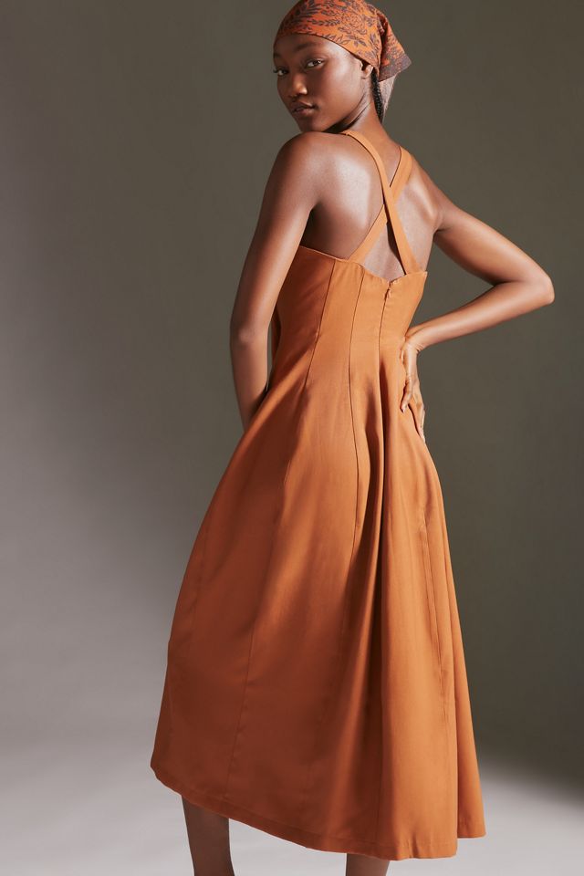 En Saison A-Line Midi Dress #3