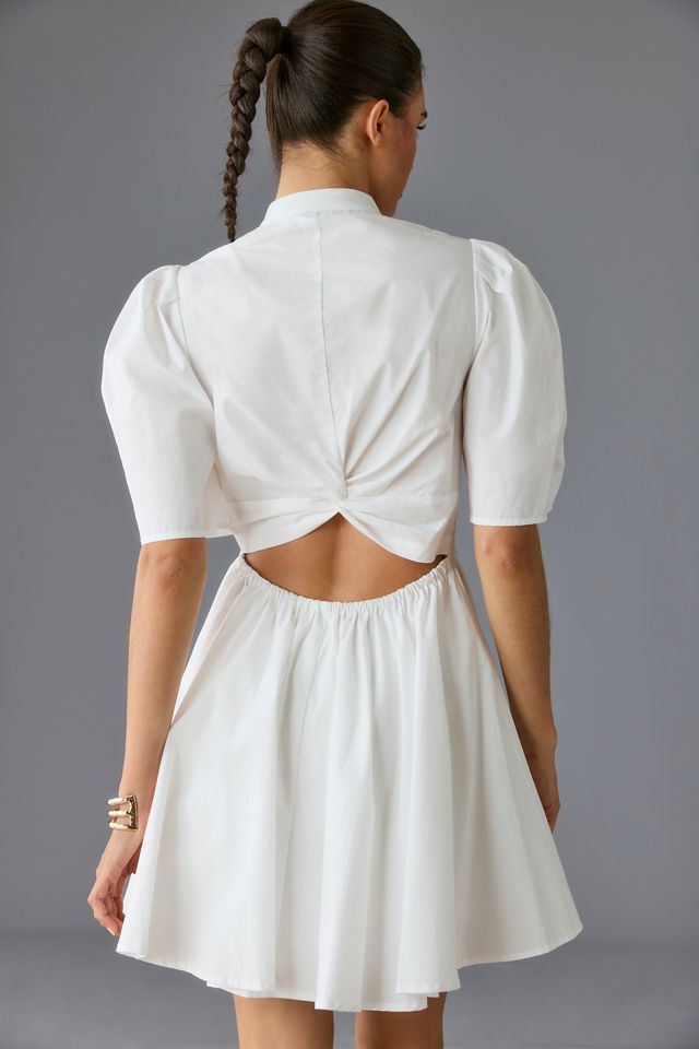 En Saison V-Neck Bow Dress #2