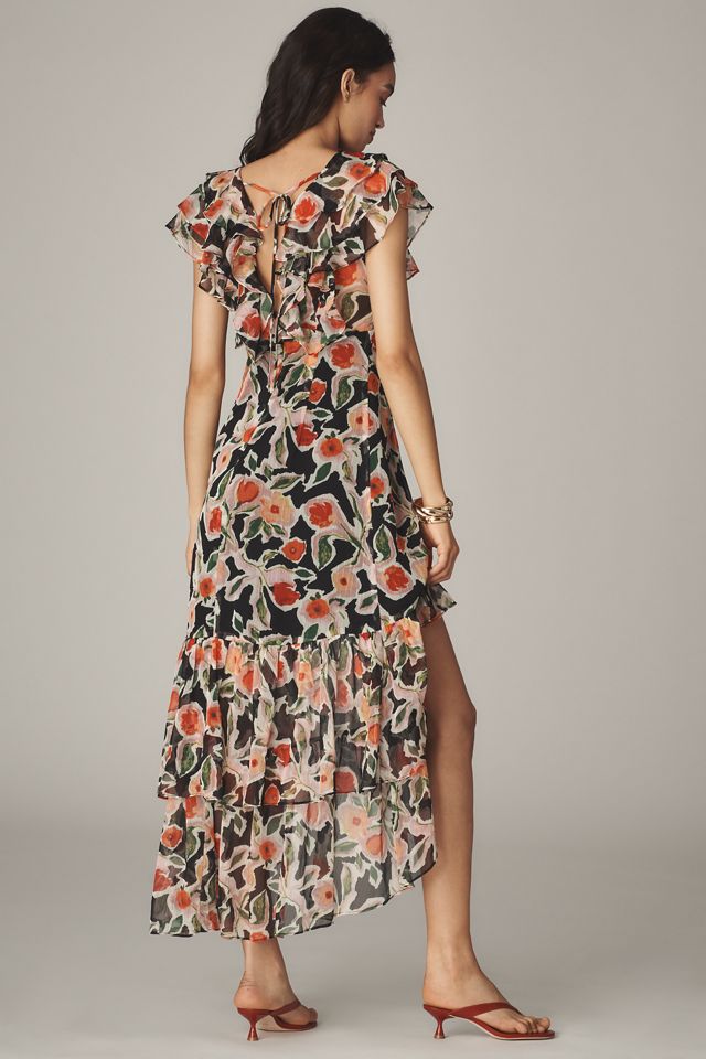 En Saison Eden Chiffon High-Low Maxi Dress #2