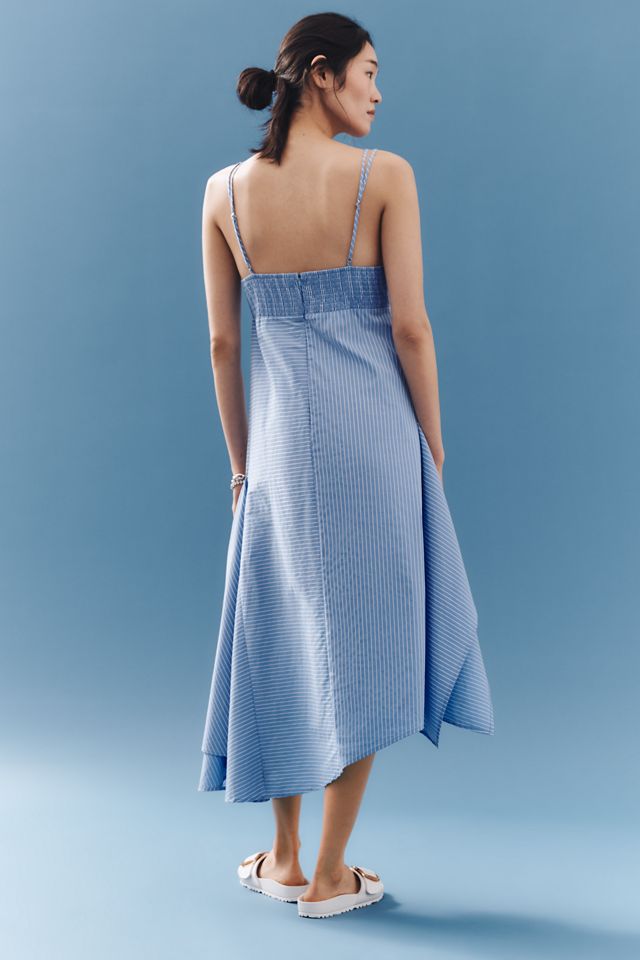 En Saison Lilith Handkerchief-Hem Midi Dress #2