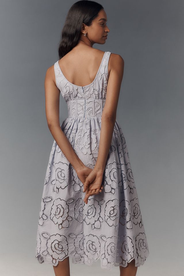En Saison Brynlee Sleeveless Lace Midi Dress #2