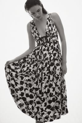 En Saison Laurel Sleeveless Midi Dress