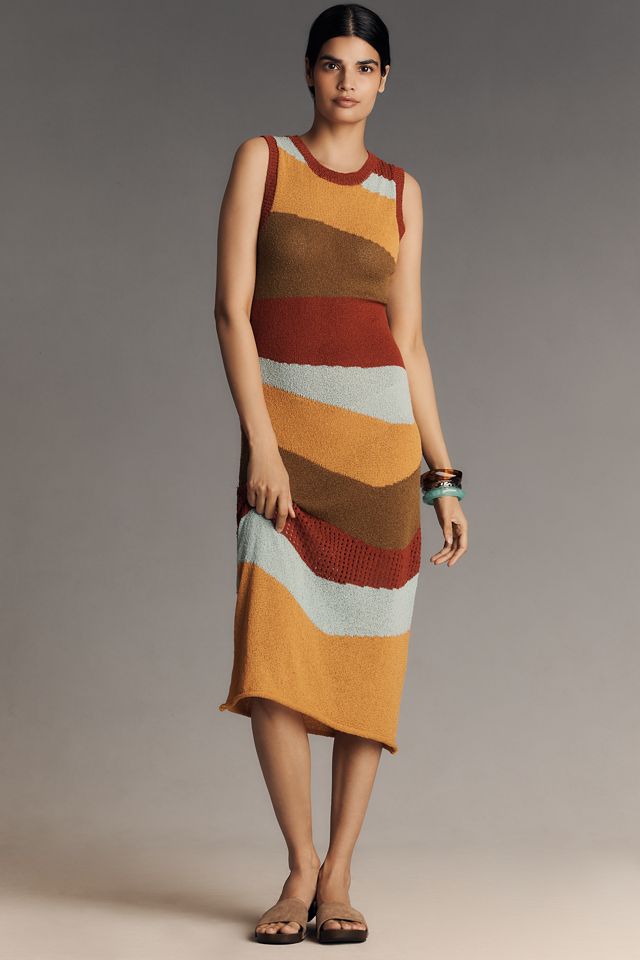 En Saison Vienna Sleeveless Slim Midi Dress #1