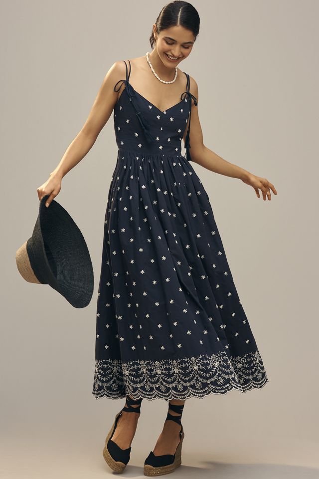 En Saison Nara Embroidered Midi Dress #3