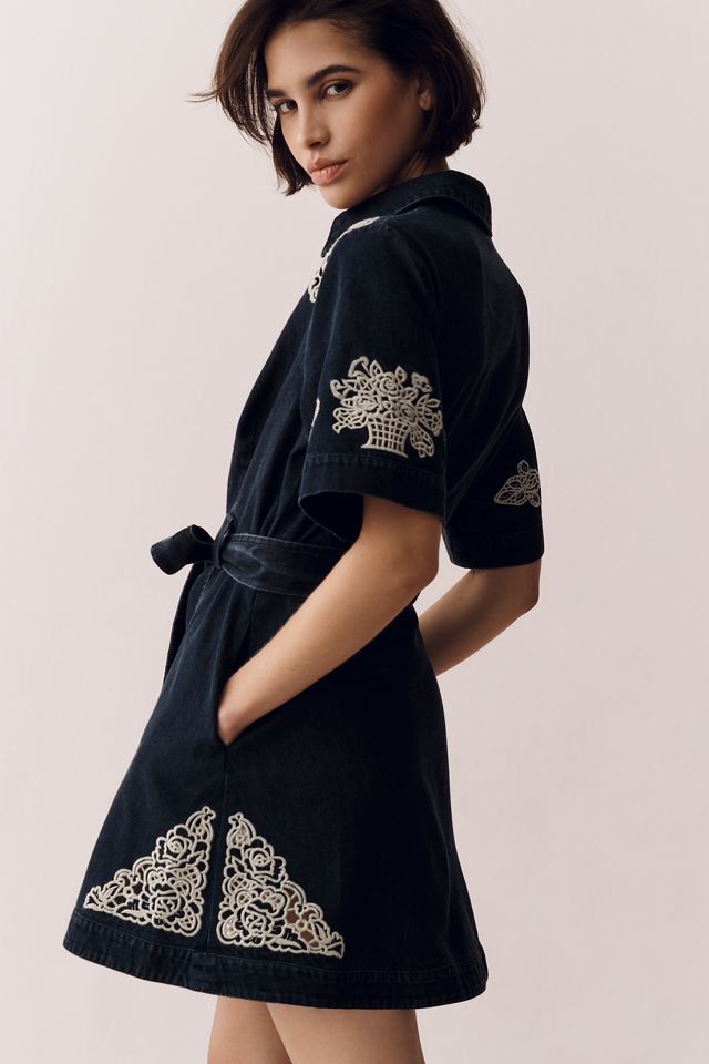 En Saison Vestido Camisero de Manga Corta Natalia #1