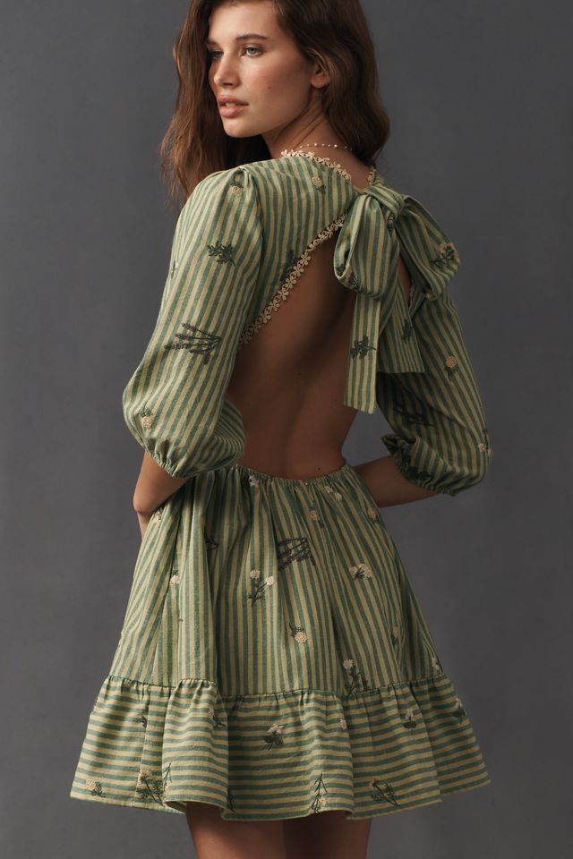 Jacquie The Label Romona Open-Back Cutout Dress #2