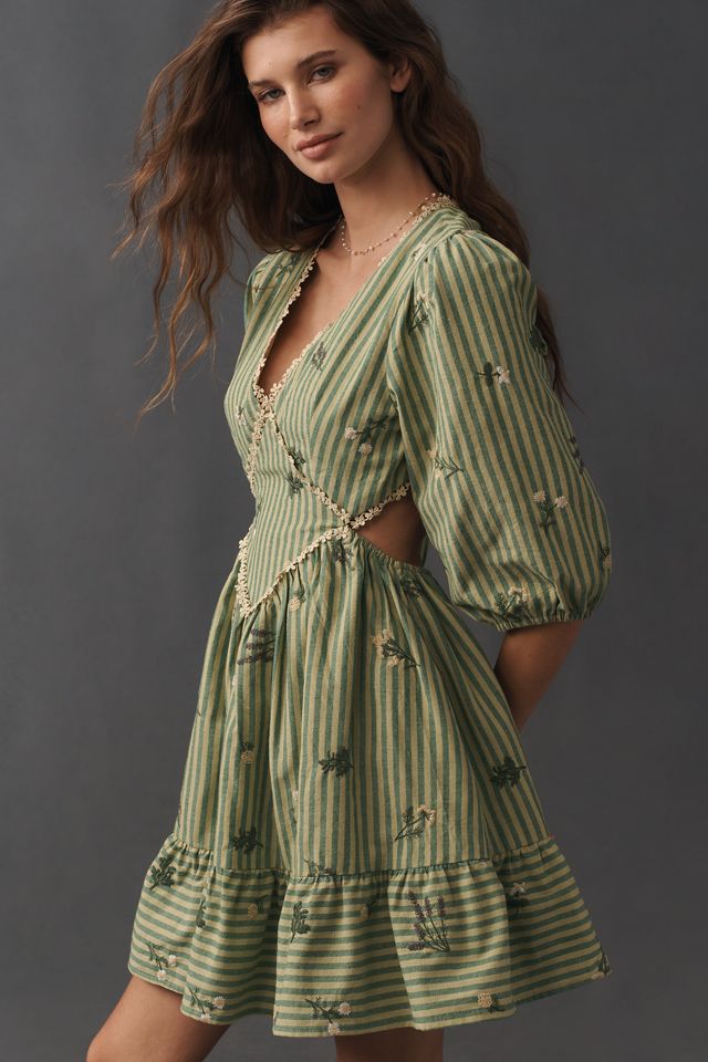 Jacquie The Label Romona Open-Back Cutout Dress #1
