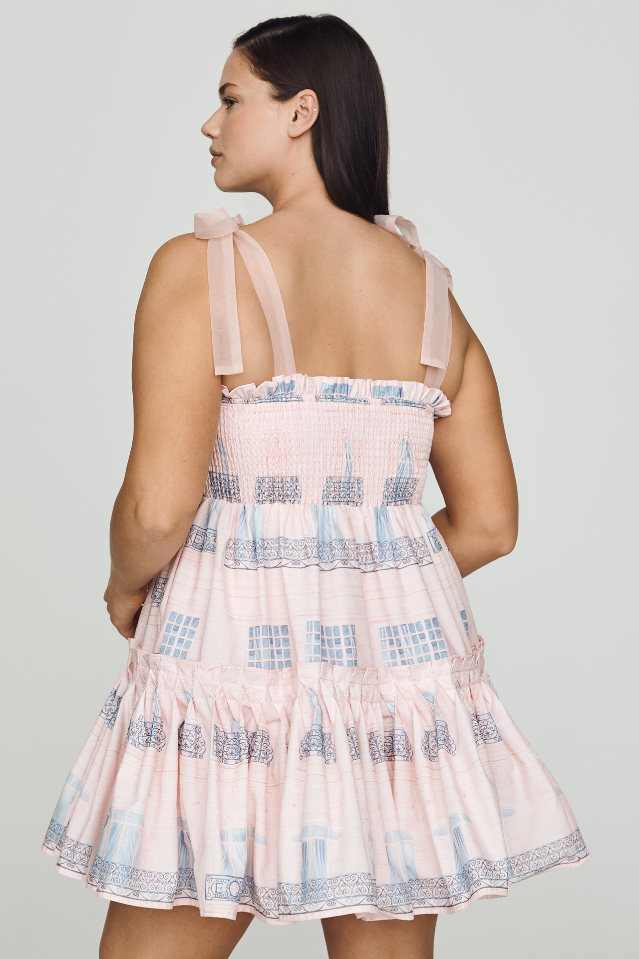 En Saison Cafe Plus Mini Dress