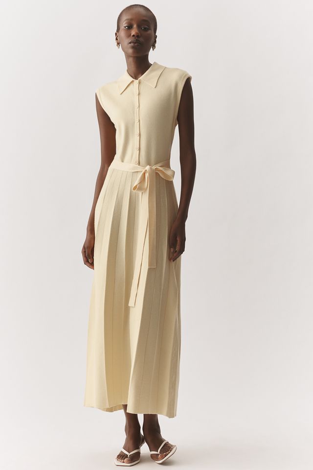 En Saison Pleated Shirt Dress | Anthropologie