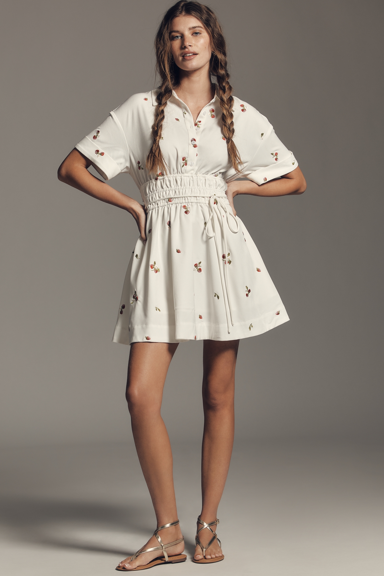 En Saison Strawberry Mini Dress