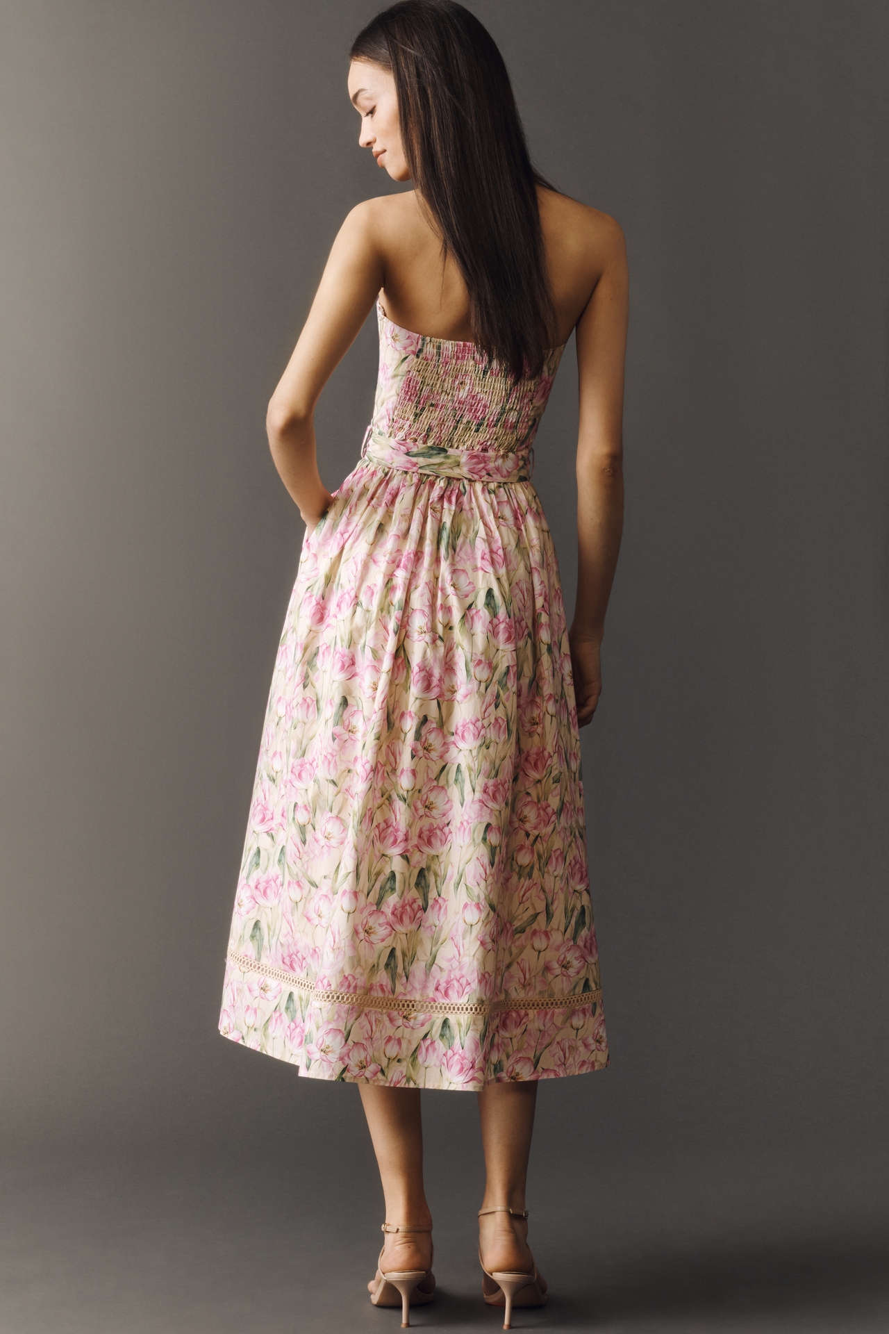 En Saison Arya Cotton Plus Midi Dress