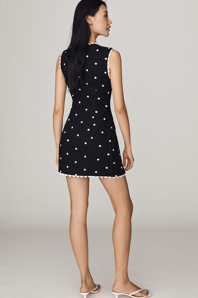 En Saison Heather Buttondown Mini Dress #3