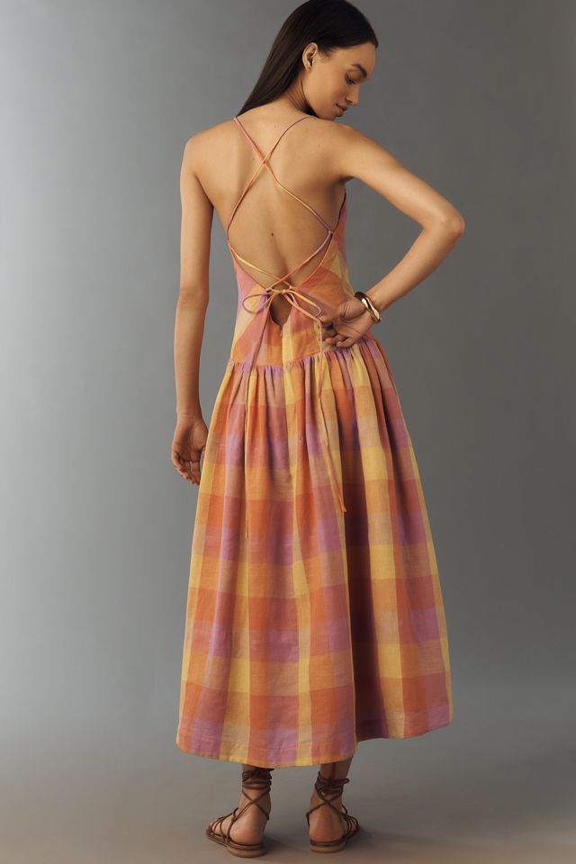 Jacquie The Label Juna Drop-Waist Dress | Anthropologie