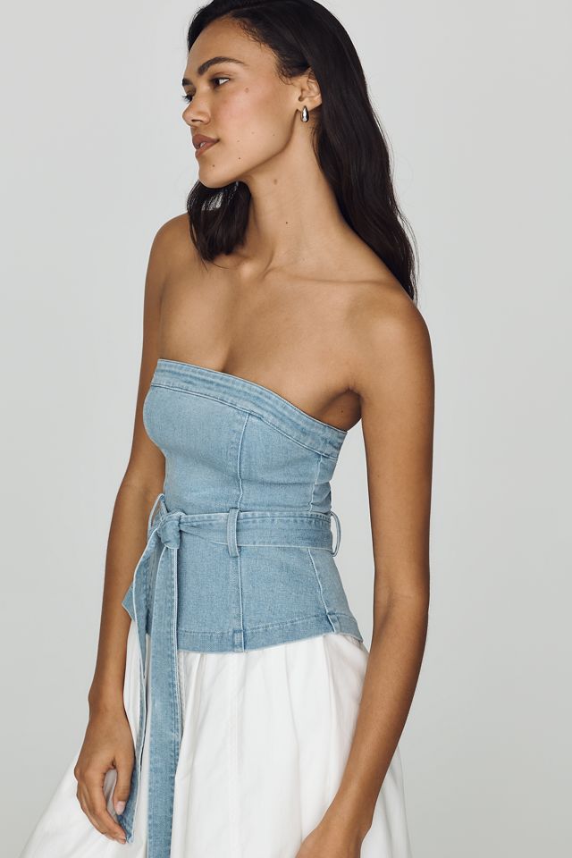 En Saison Harlow Cotton Twofer Midi Dress #1