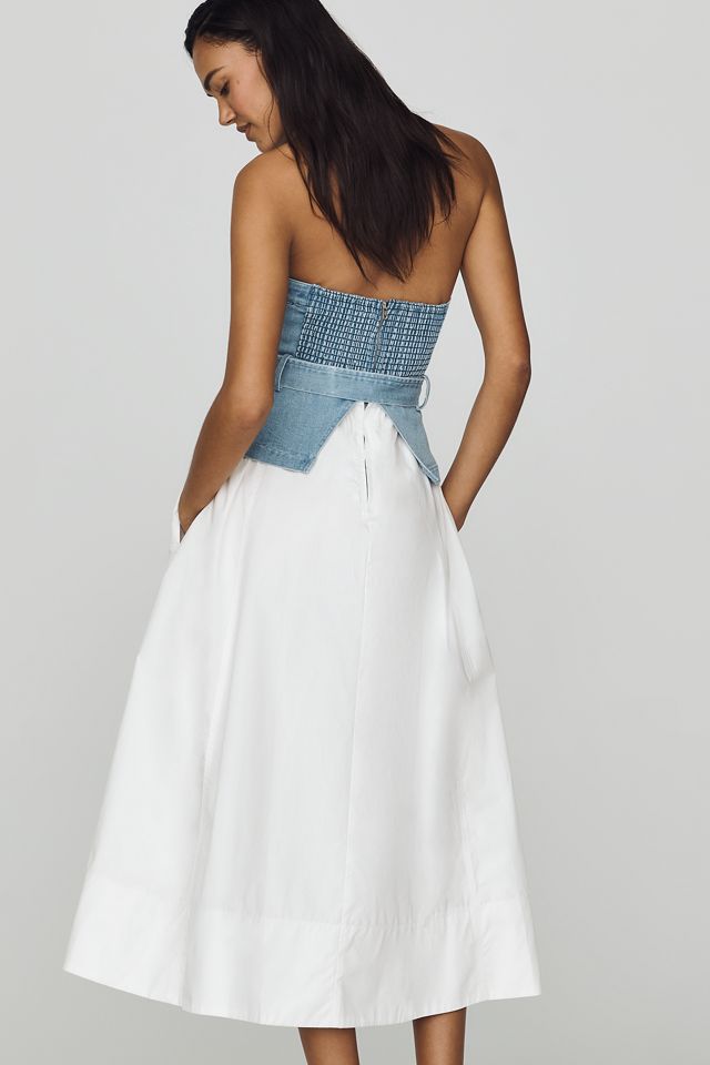 En Saison Harlow Cotton Twofer Midi Dress #2