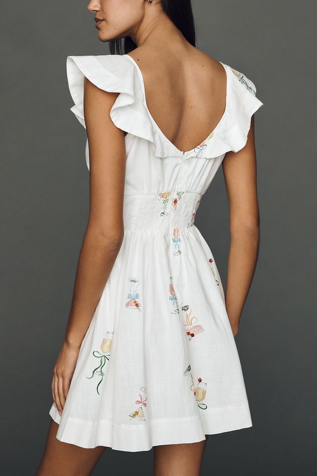 En Saison Leanne 100% Cotton Mini Dress #1