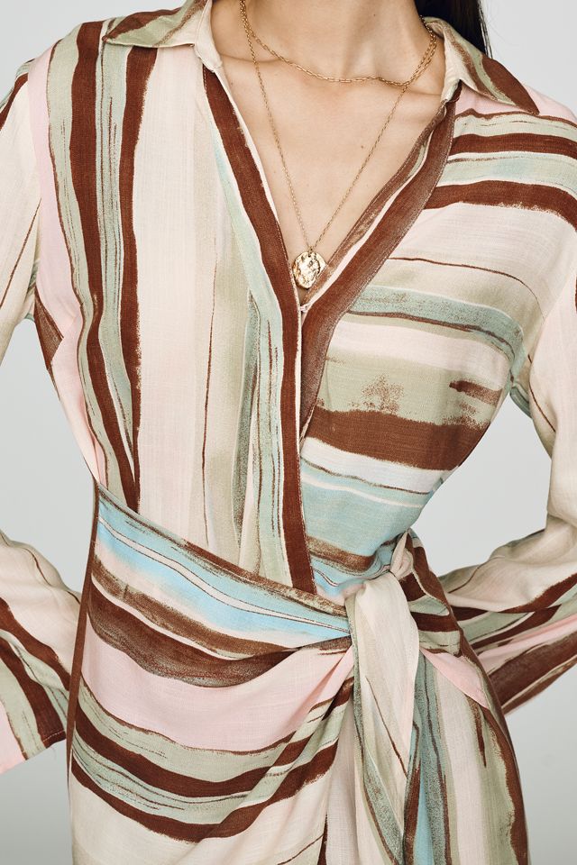 En Saison Lana Wrap Mini Dress #1
