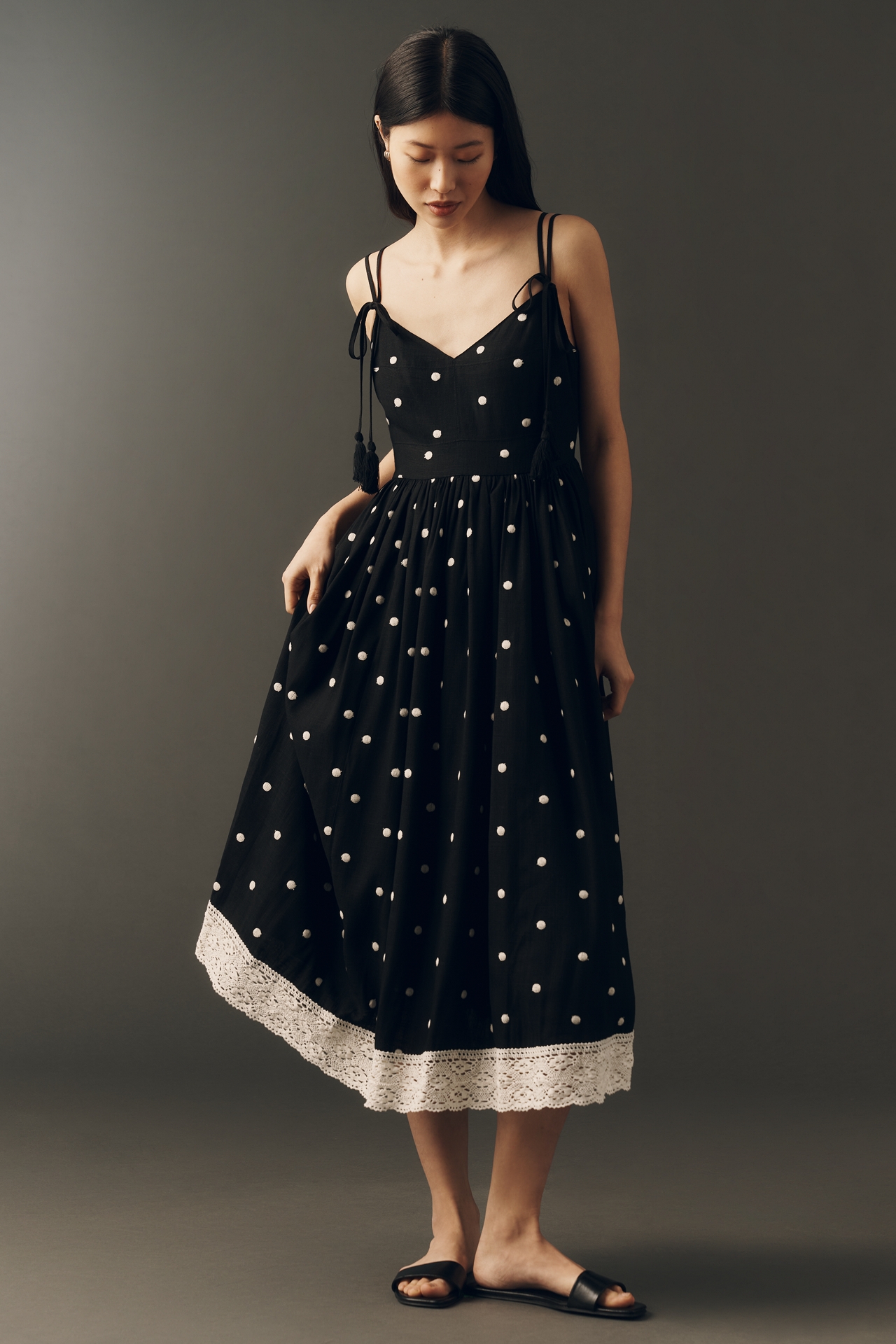 En Saison Petite Heather Midi Dress