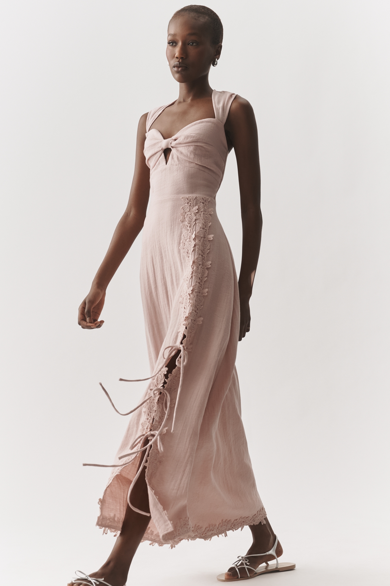 En Saison Megan Lace Midi Dress