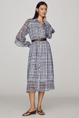 En Saison Briar Chiffon Shirtdress