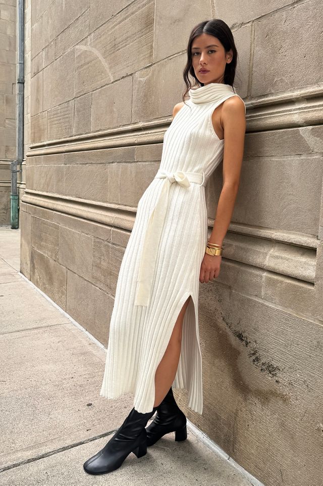 En Saison Stenson Sleeveless Sweater Dress #3