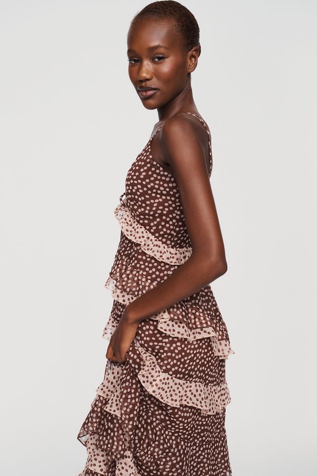 En Saison Diana Ruffle Maxi Dress #1