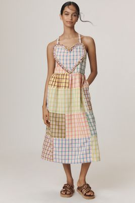 Robe Celia B Tahaa à cœurs à carreaux