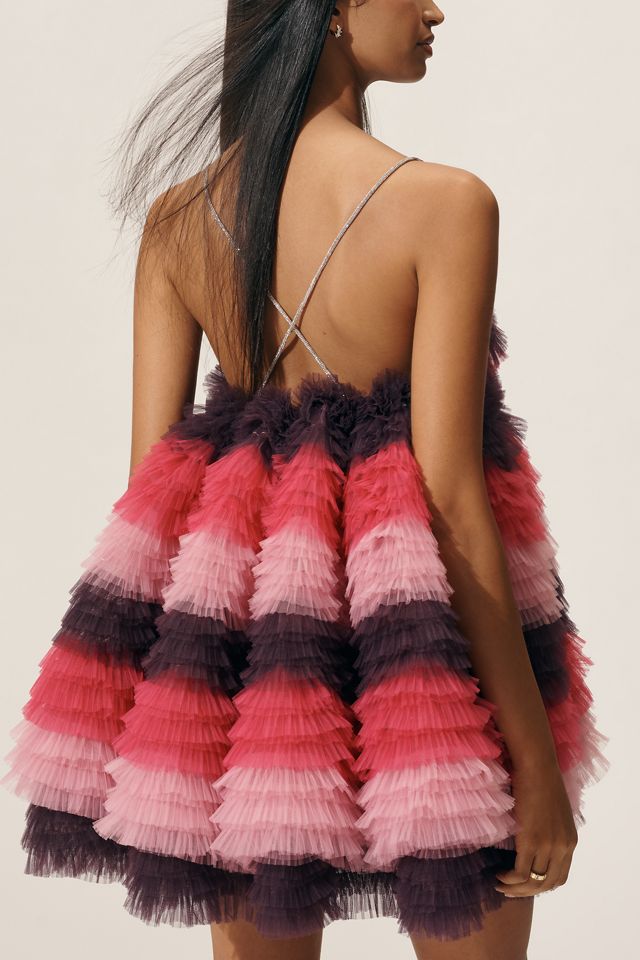 Celia B Euphoria Ruffle Mini Dress #1