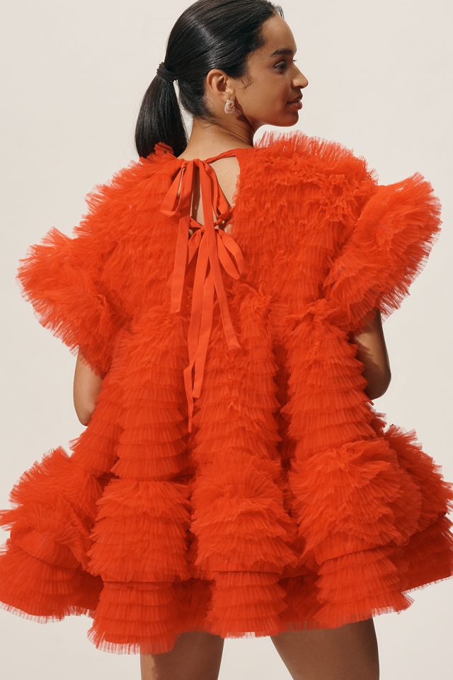 CeliaB Amor Ruffle Swing Mini Dress #1