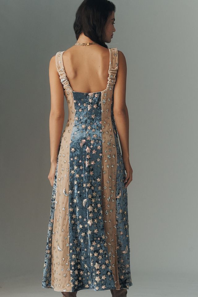 CeliaB Noctis Embellished Midi Dress | Anthropologie
