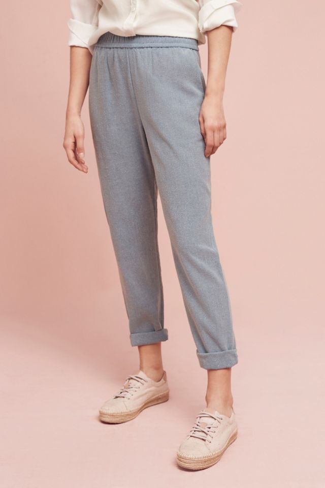 Athena Silk Joggers #1