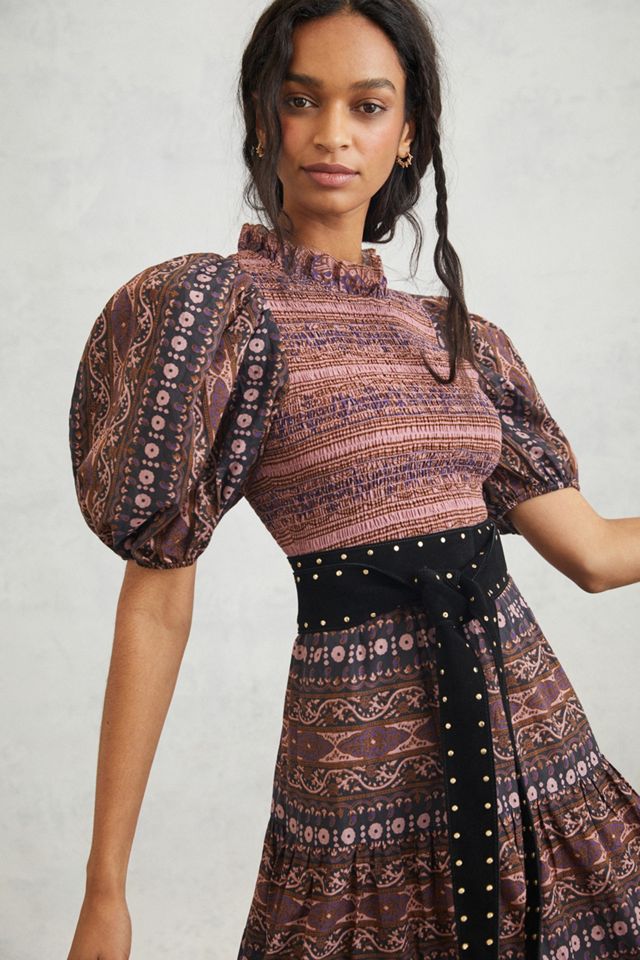 Bethanne Smocked Maxi Dress #2