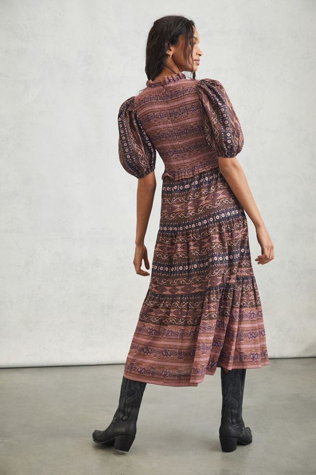 Bethanne Smocked Maxi Dress #4