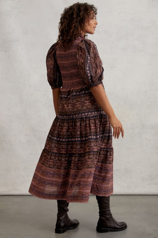 Bethanne Smocked Maxi Dress #9