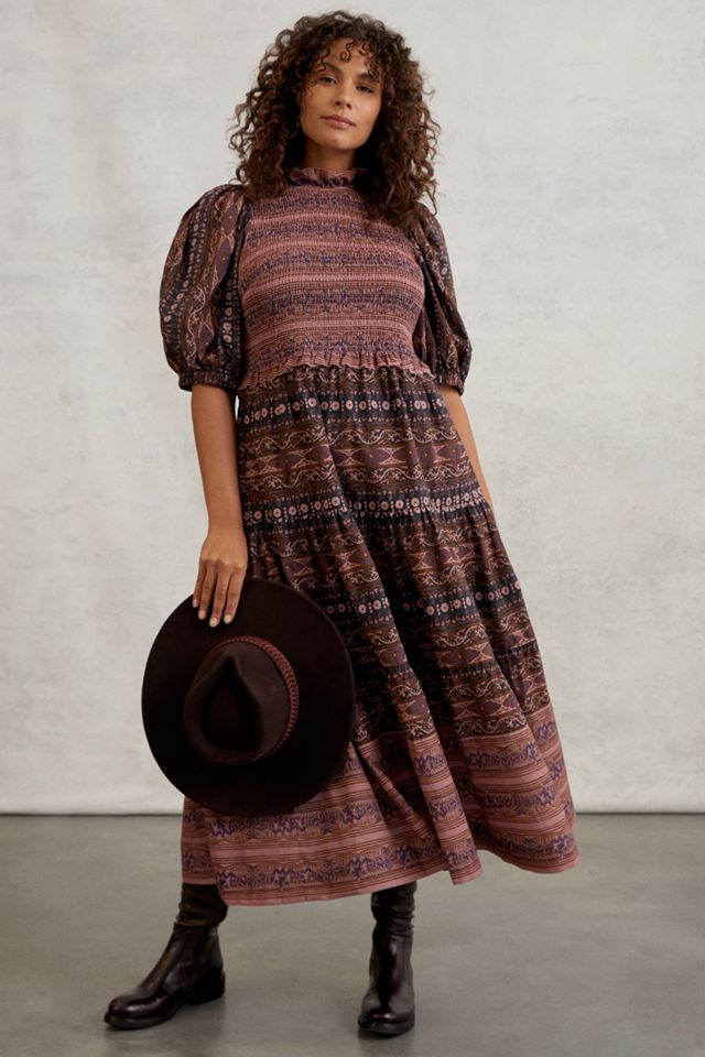 Bethanne Smocked Maxi Dress #7