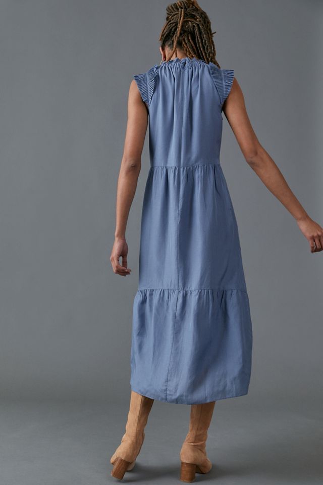 Lucena Tiered Ruffled Maxi Dress #1