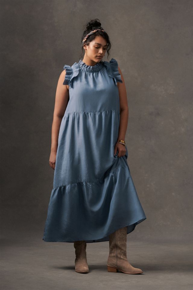 Lucena Tiered Ruffled Maxi Dress #6