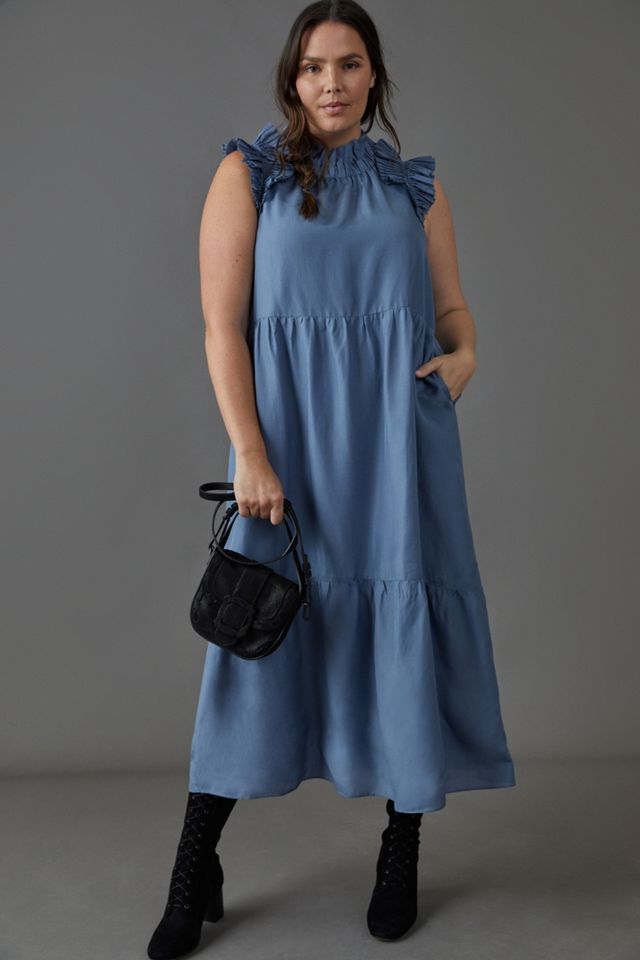 Lucena Tiered Ruffled Maxi Dress #3