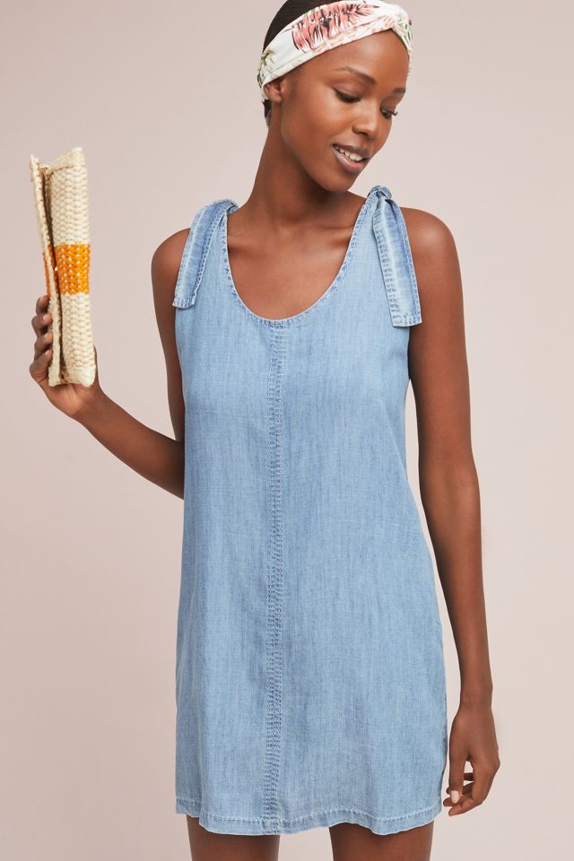 Anthropologie chambray outlet dress