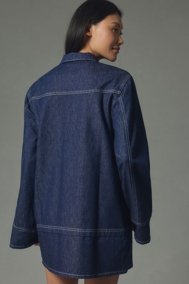 Pilcro Denim Mini Shift Dress #1