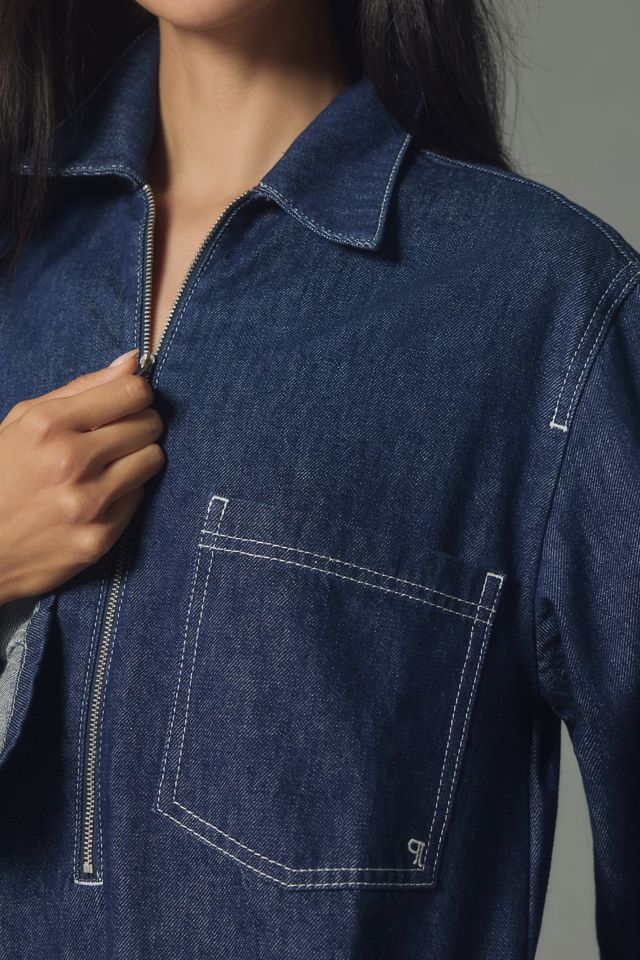 Pilcro Denim Mini Shift Dress #3
