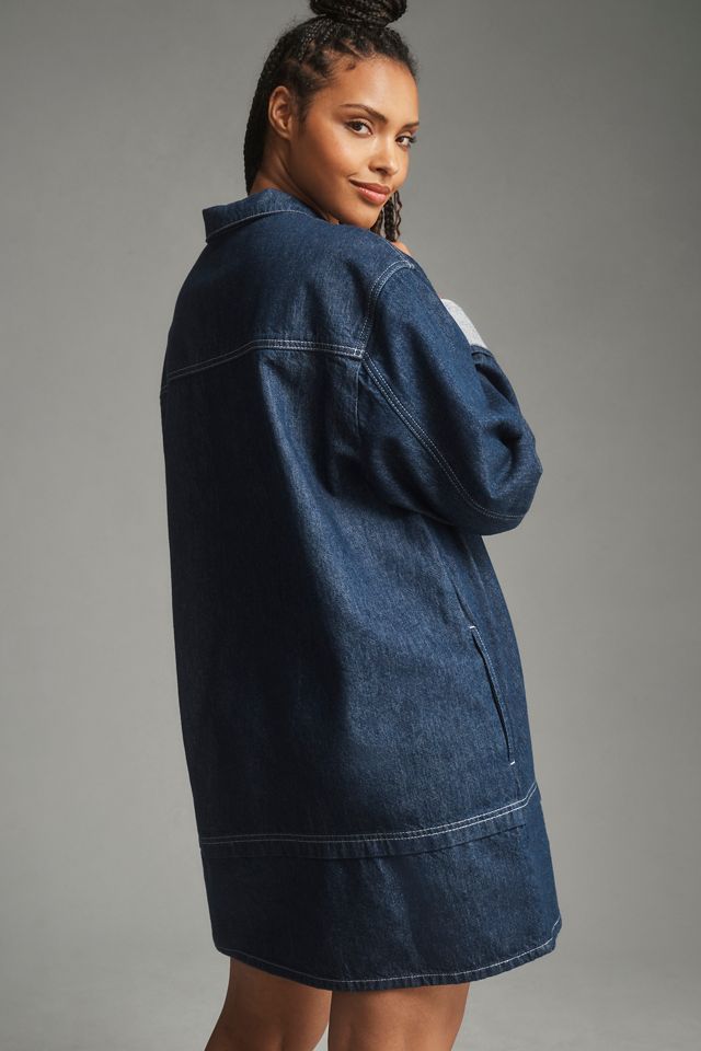 Pilcro Denim Mini Shift Dress #5