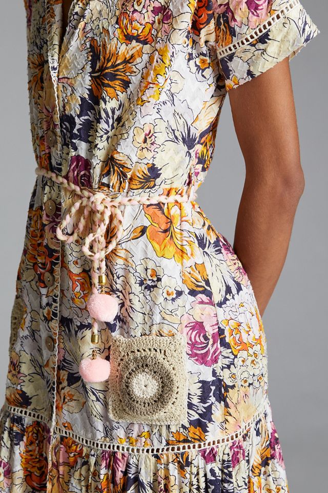 Floral Maxi Shirtdress #1