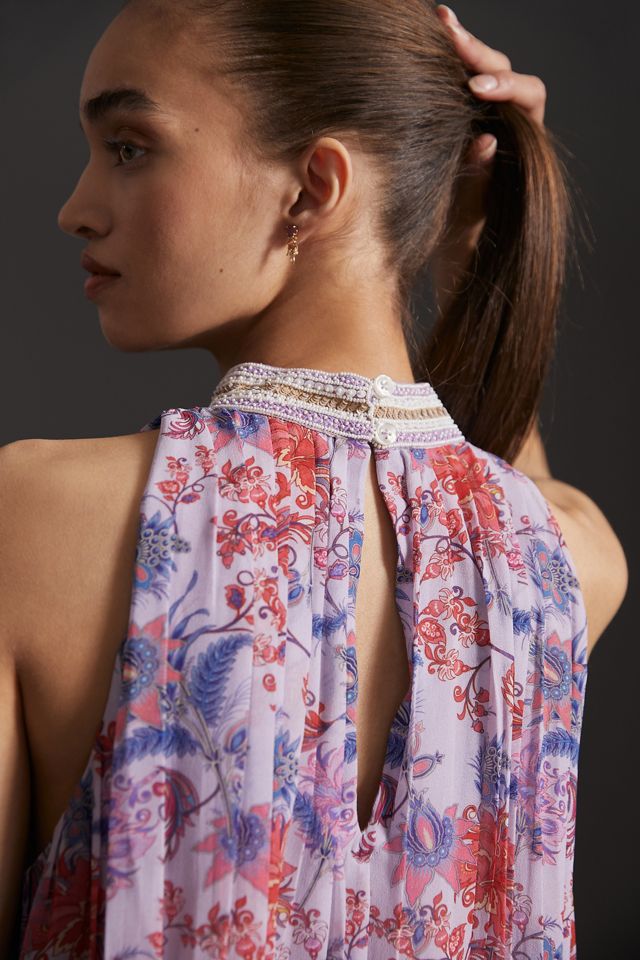 pinnacle by shruti sancheti halter swing dress Pinnacle by Shruti Sancheti Halter Swing Dress