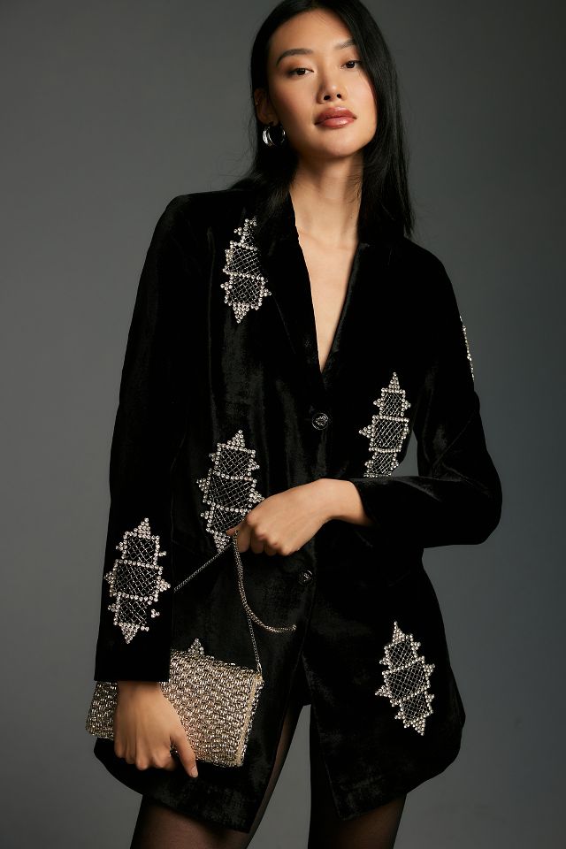 Velvet 2025 embellished jacket