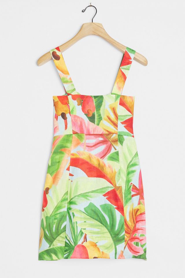 Farm Rio Nisa Linen Mini Dress