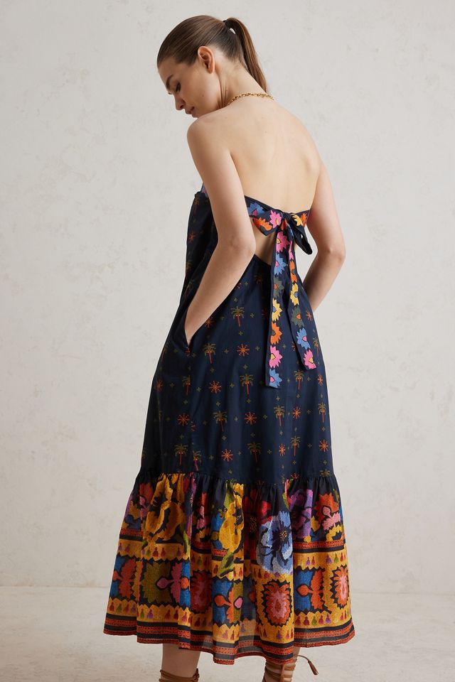 Farm Rio Embroidered Maxi Dress #9